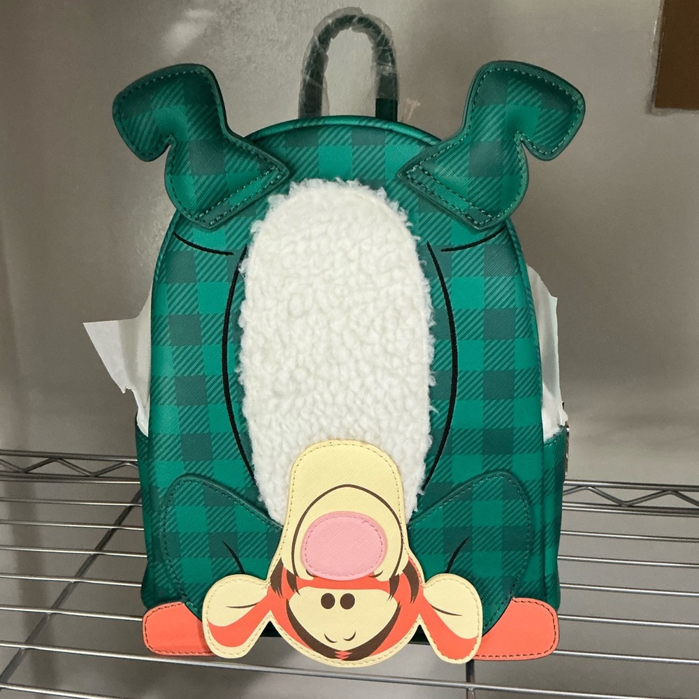 Disney Loungefly Tigger Holiday Plaid Mini Backpack – NWT